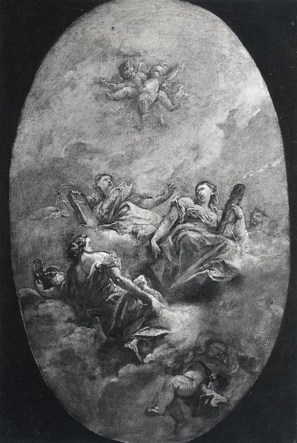 Boccardi, Cosimo — Anonimo veneziano - sec. XVIII - Figure allegoriche femminili — insieme